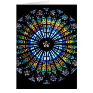 Rose en verre tendu à Strasbourg