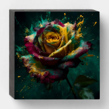 Rose Enigmatic Yellow Green Baccara