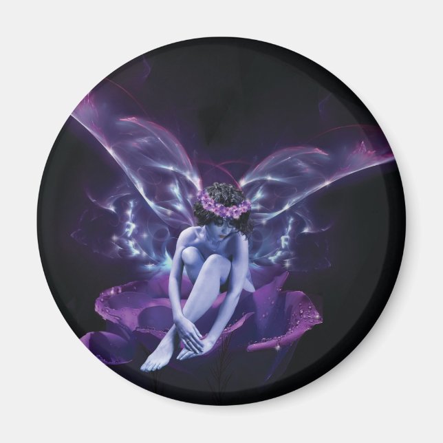 Rose Fairy Magnet (Front)