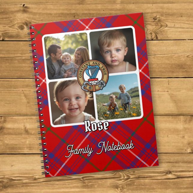 Rose Family Photo Collage Notebook (Creator Uploaded)