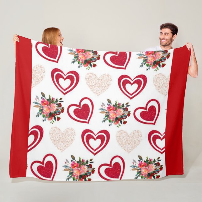 Rose Fleece Blanket (In Situ)