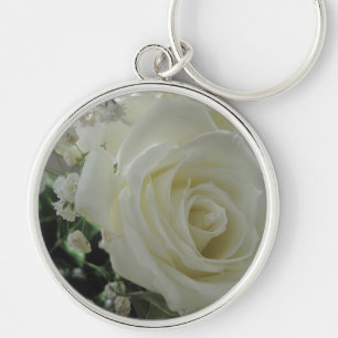 Rose Floral Keychain