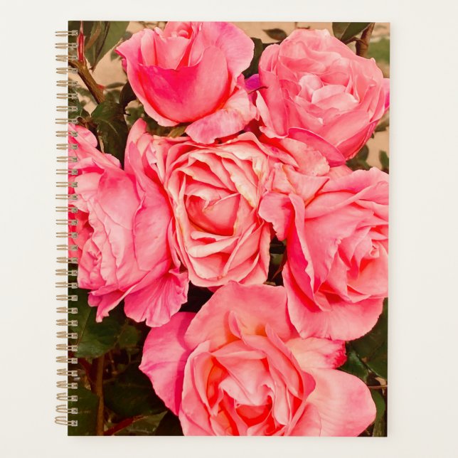 Rose Floral Planner (Front)