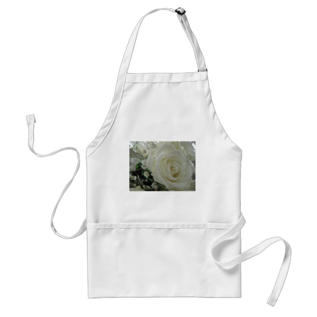 Rose Floral Standard Apron (Front)