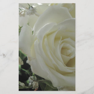 Rose Floral Stationery