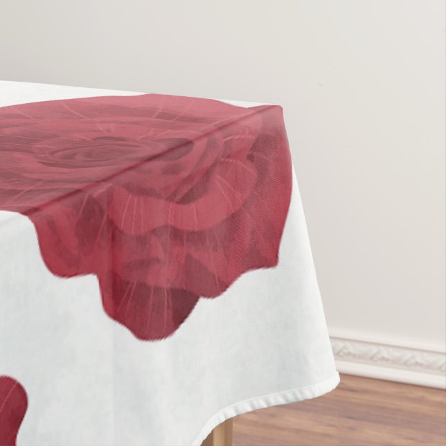Rose Floral Tablecloth (In Situ)
