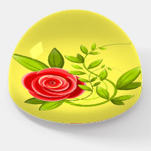 rose floral yellow