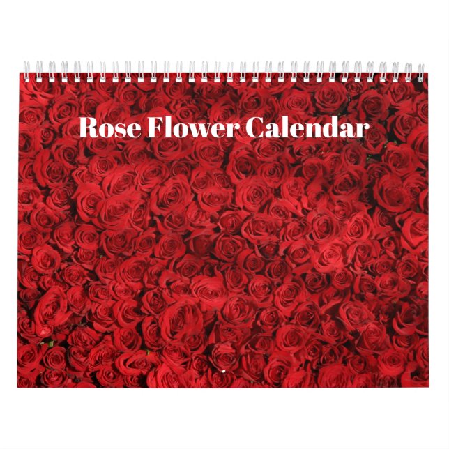 Rose Flower 2026 Calendar (Cover)