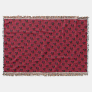 Rose Flower Blanket Red Roses Throw Blankets Gifts