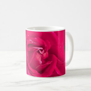 Rose flower coffee mug
