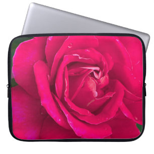 Rose flower laptop sleeve