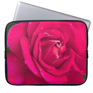 Rose flower laptop sleeve