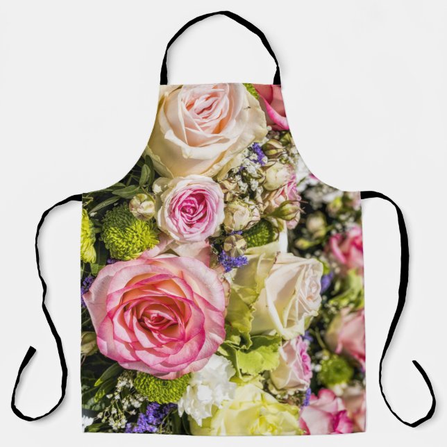 Rose Flower Mixture Apron (Front)