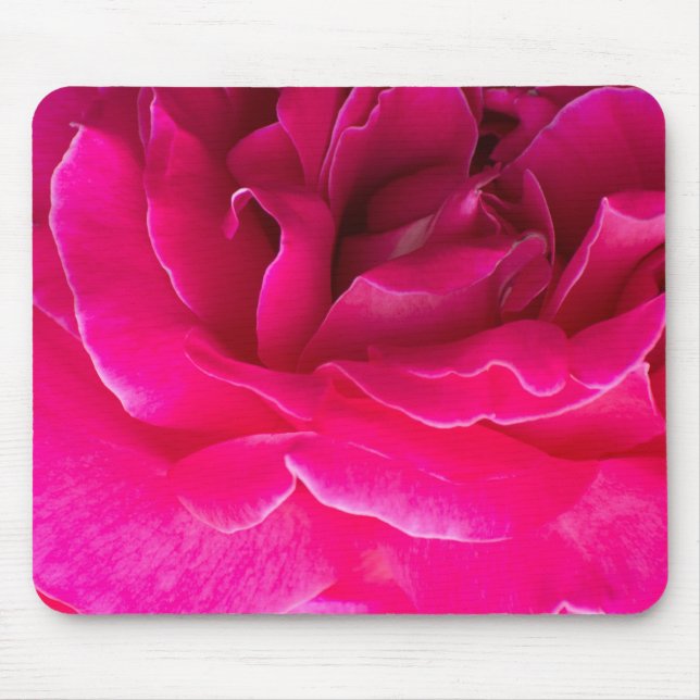Rose flower mouse pad (Front)
