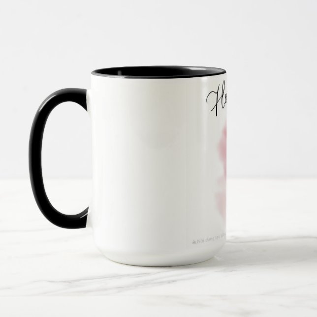 Rose Flower Mug (Left)