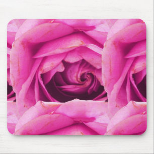 Rose Flower Pink Mouse Pad