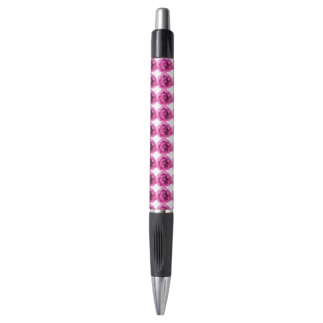 Rose Flower Pink Pen (Front Vertical)