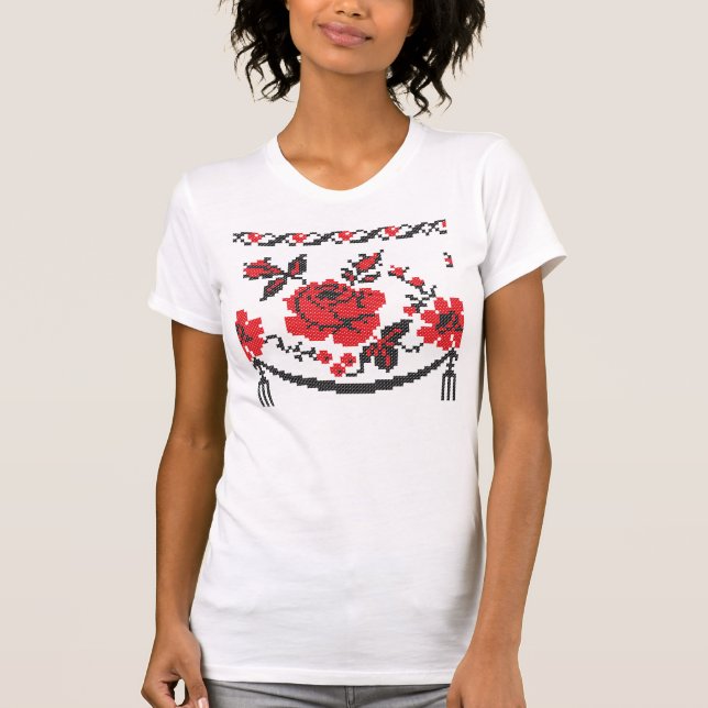 Rose flower T-Shirt (Front)