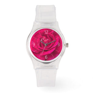Rose flower watch