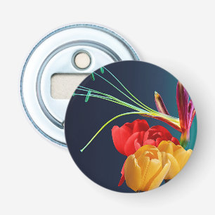 Rose Flowers Bottle Opener