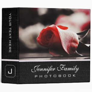 Rose Flowers Family Photo Books Binder