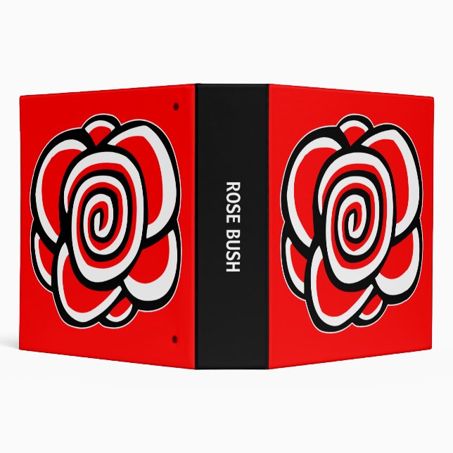 Rose Folder (2.0 Ring) Binder (Background)