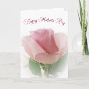 Rose for Mother's Day Card
