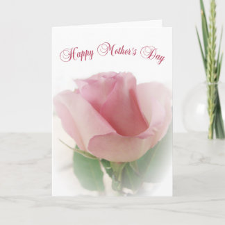 Rose for Mother's Day Card