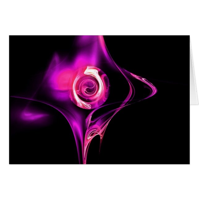 ROSE FRACTAL, rose violet (Devant horizontal)