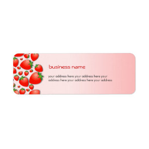 Rose frais de fraise