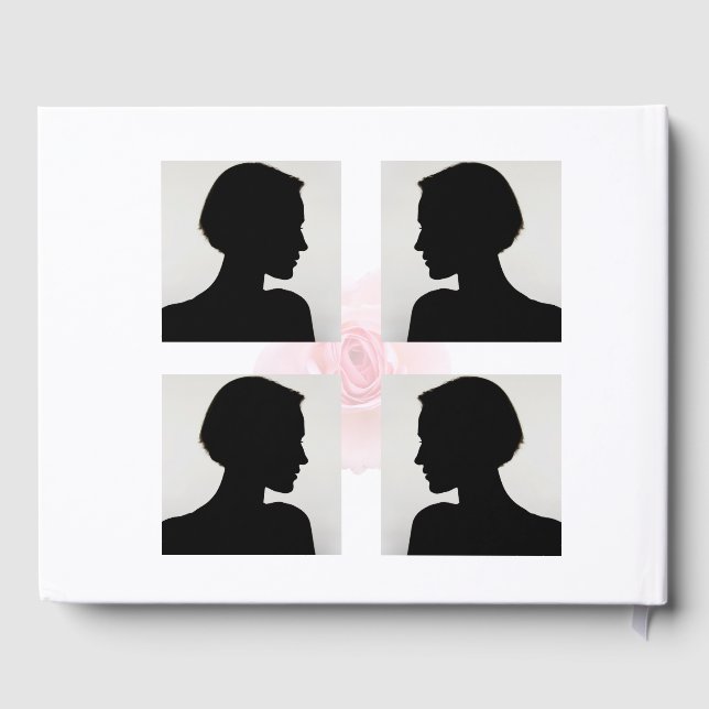 Rose funeral guest book (Back)