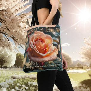 Rose Funny Chocolate Mom's Tote Bag