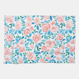 Rose garden 2 kitchen towel
