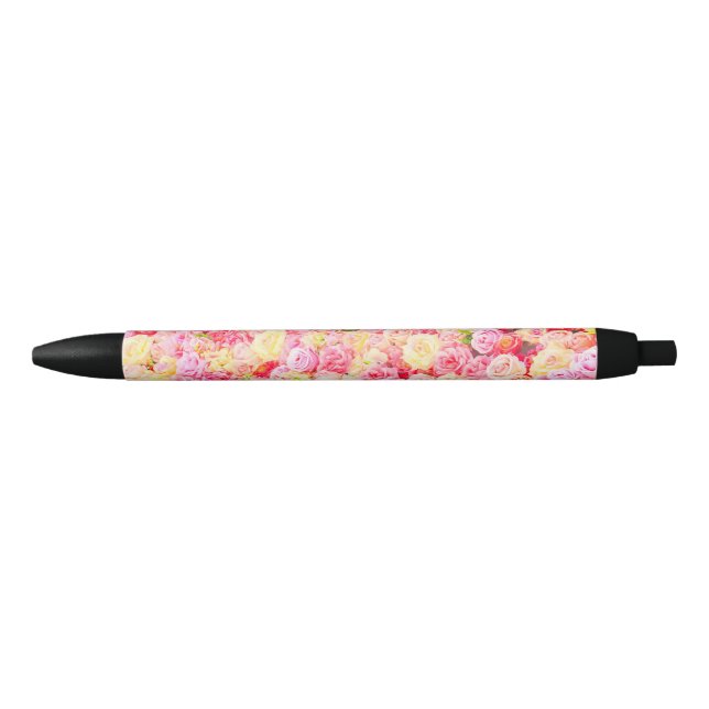 Rose garden blue ink pen (Front)