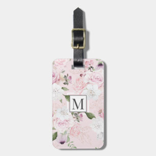 Rose Garden Blush ⎢Monogram Luggage Tag