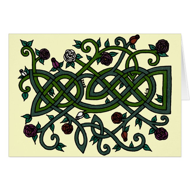 Rose Garden card 2 (Front Horizontal)