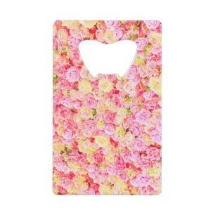 Rose garden credit card bottle opener