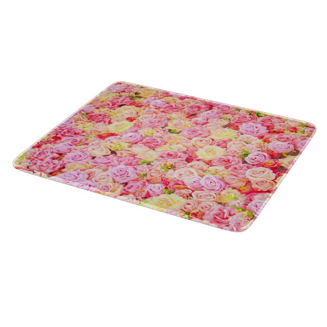 Rose garden cutting board (Corner)