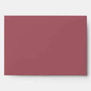 Rose Garden   Dark Rose Wedding Invitation Envelope