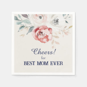 Rose Garden For Best Mom Ever Paper Napkin