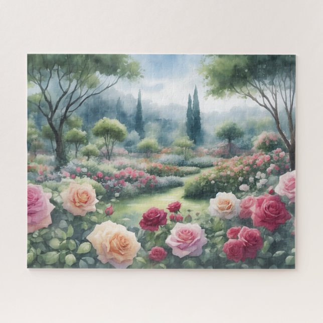 Rose Garden  Jigsaw Puzzle (Horizontal)