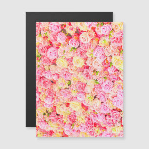 Rose garden magnetic invitation