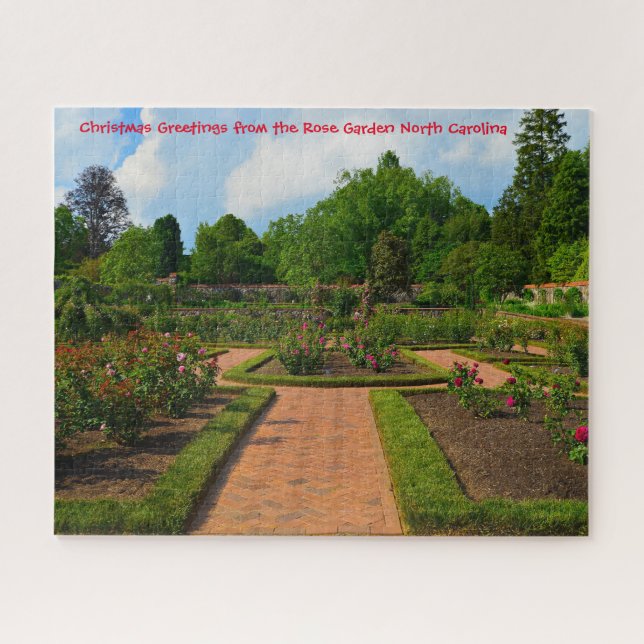 Rose Garden North Carolina Jigsaw Puzzle (Horizontal)