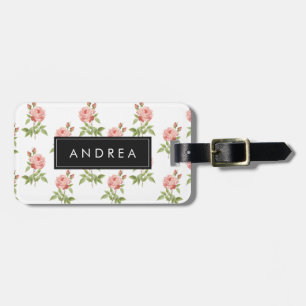 Rose Garden, Personalized Luggage Tag