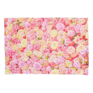 Rose garden pillowcase