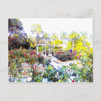 Rose Garden Postcard