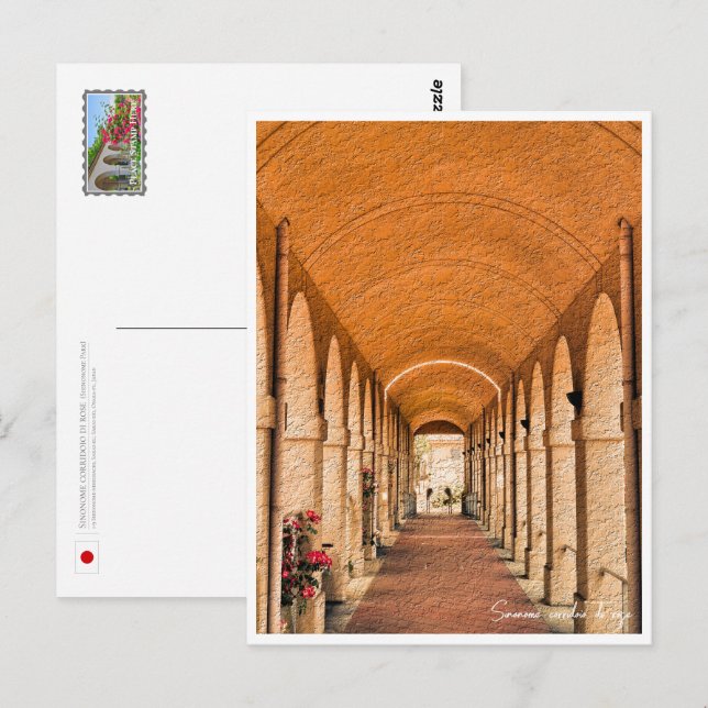 Rose Garden Postcard (Front/Back)