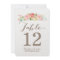 Rose Garden | Table Number Card