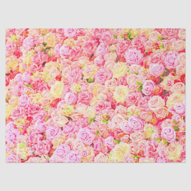 Rose garden tissue paper (Front)
