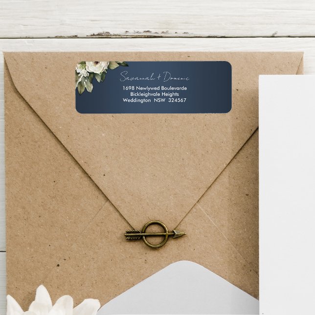 Rose Garland Boho Dusty Blue Mariage (Créateur téléchargé)